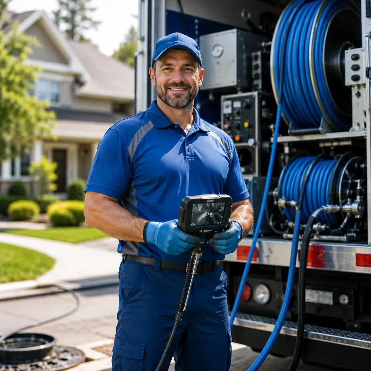 Local outdoor drain cleaning specialists in De Queen, AR
